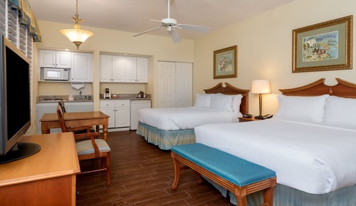 Standardzimmer, 2 Queen-Betten, barrierefrei (Mobility, Comm, Roll Shwr)