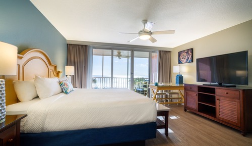 Deluxe-Studio, 1 King-Bett (Gulf Front)