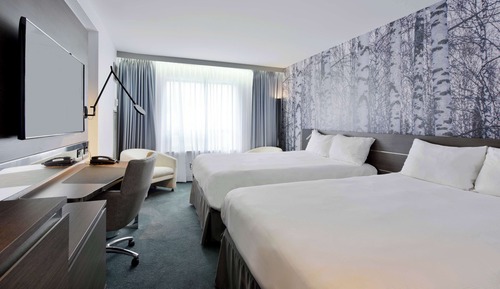 Zimmer, 2 Doppelbetten