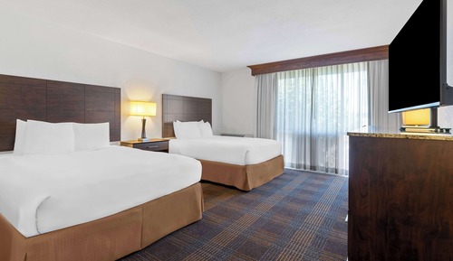 Standardzimmer, 2 Queen-Betten, Nichtraucher, Kühlschrank und Mikrowelle