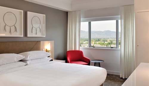 Zimmer, 1 King-Bett, Stadtblick