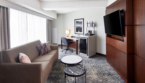 Suite, 1 King-Bett und Schlafsofa