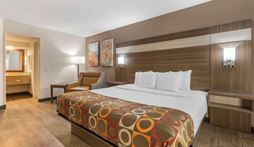 Suite, 1 King-Bett, Nichtraucher, Kühlschrank und Mikrowelle (Separate Living Room;with Sofabed)