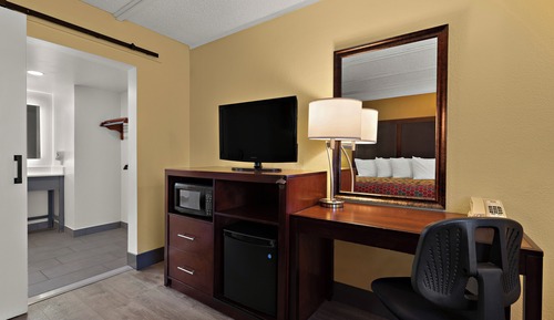 Standardzimmer, 1 King-Bett, rollstuhlgeeignete Dusche