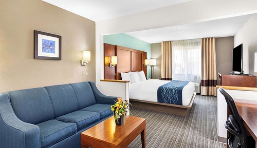 Business-Suite, 1 King-Bett und Schlafsofa, Nichtraucher (Upgrade)