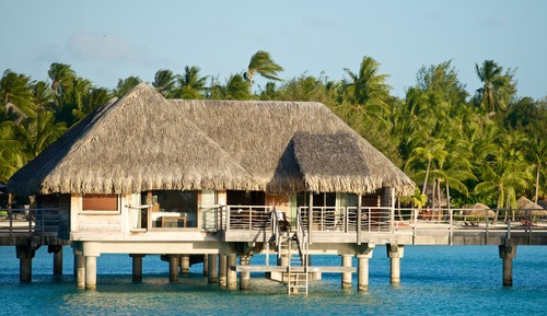 Villa, 1 King-Bett, Strandblick, auf dem Wassser