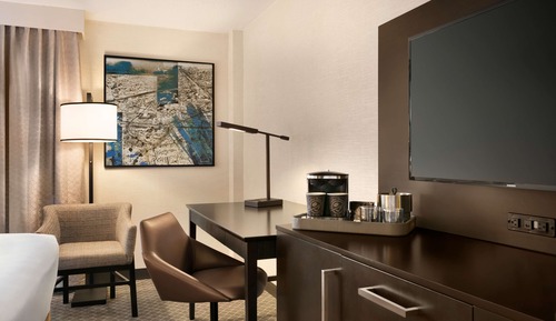 Zimmer, 2 Queen-Betten, barrierefrei, Badewanne (Mobility & Hearing)