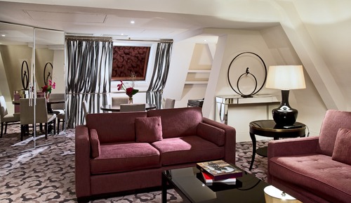 Suite, 1 King-Bett (Terrasse Suite, Palace 5 Star)