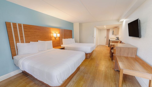 Deluxe-Zimmer, 2 Queen-Betten, Kochnische