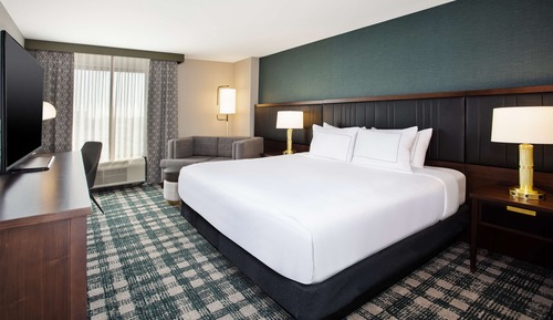 Suite, 1 King-Bett, barrierefrei, Badewanne