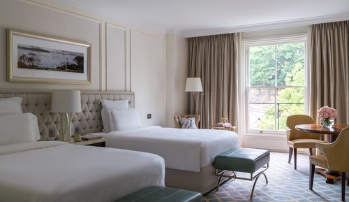 Deluxe-Zimmer, 2 Doppelbetten, Stadtblick