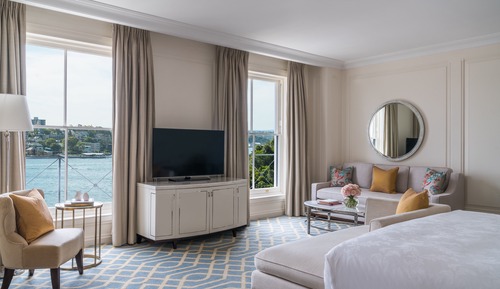 Executive-Zimmer, 1 King-Bett, Hafenblick