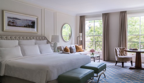 Executive-Zimmer, 1 King-Bett, Stadtblick