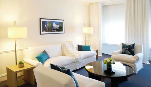 Signature-Suite, Terrasse, Stadtblick