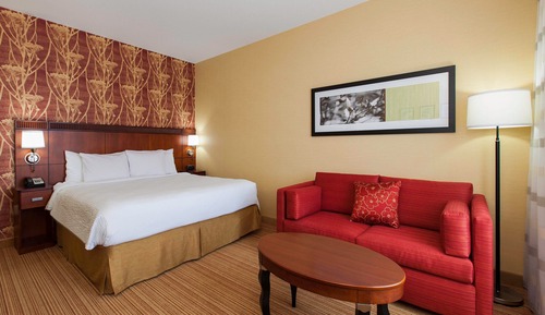 Suite, 1 Schlafzimmer, Nichtraucher, Blick auf den Innenhof (Balcony)