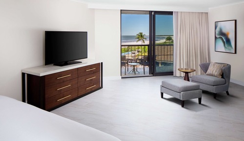 Suite, 1 King-Bett und Schlafsofa, Meerseite