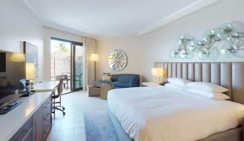 Suite, 1 King-Bett und Schlafsofa, Meerblick (Verdant Veranda)