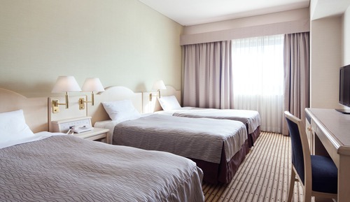 Standard-Zweibettzimmer, Nichtraucher (With Extra Bed, Main Bldg)