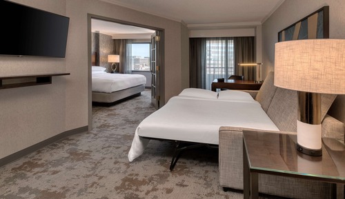 Suite, 2 Schlafzimmer, Badewanne