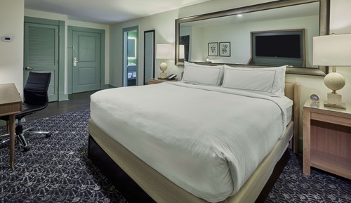 Zimmer, 1 King-Bett, barrierefrei (Roll In Shower)