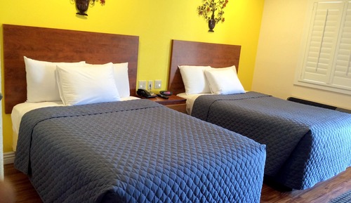 Standardzimmer, 2 Doppelbetten