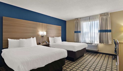 Zimmer, 2 Doppelbetten, barrierefrei, Nichtraucher