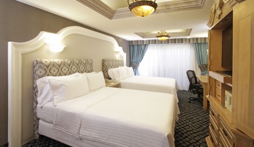 Standardzimmer, 2 Queen-Betten, Gartenblick