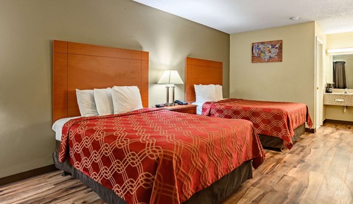 Zimmer, 2 Doppelbetten, Raucher