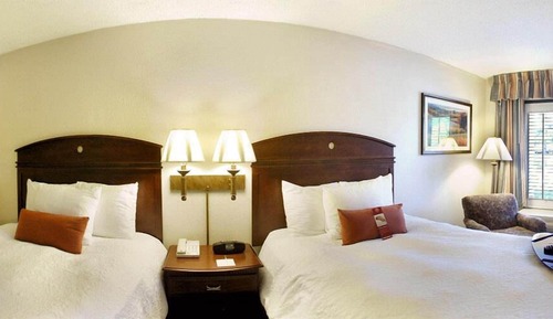 Zimmer, 2 Doppelbetten, Raucher