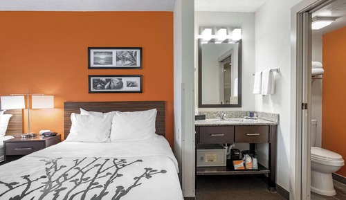 Standardzimmer, 2 Doppelbetten, Nichtraucher, Kühlschrank und Mikrowelle