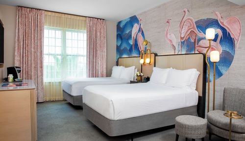 Deluxe-Zimmer, 2 Doppelbetten, barrierefrei