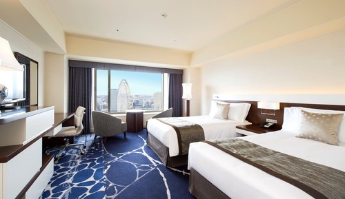 Premium-Zimmer, 2 Einzelbetten, Stadtblick (High Floor, Walk-In Shower)