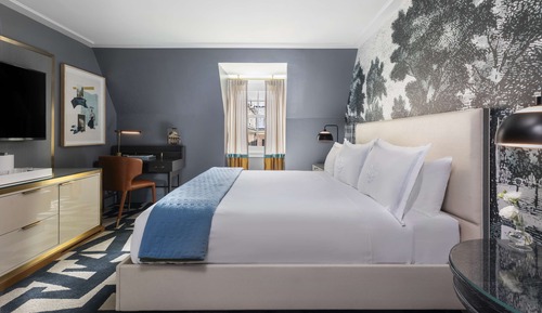 Junior-Suite, 1 King-Bett und Schlafsofa