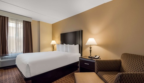 Standardzimmer, 1 Queen-Bett, barrierefrei, Kühlschrank und Mikrowelle