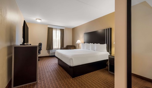 Standardzimmer, 1 King-Bett, Nichtraucher, Kühlschrank und Mikrowelle