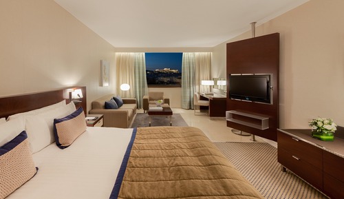 Classic-Zimmer, 1 King-Bett (Acropolis View)