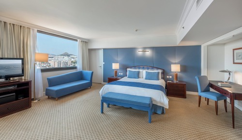 Junior-Suite, 1 King-Bett, Zutritt zur Club Lounge (Acropolis View)
