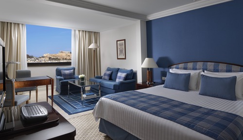 Classic-Zimmer, 1 King-Bett, Zutritt zur Club Lounge (Acropolis View)