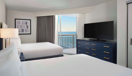 Premium-Suite, 2 Queen-Betten, Meerblick