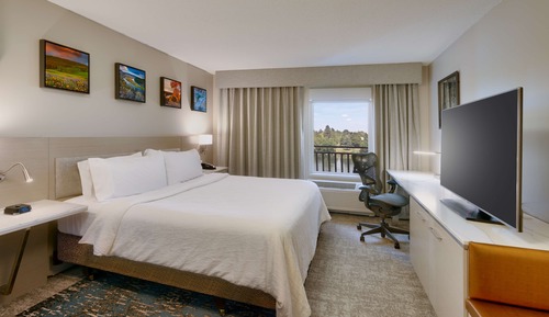 King-Bett, Flussblick