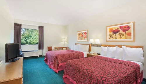 Zimmer, 2 Doppelbetten, barrierefrei, Nichtraucher (Mobility Accessible)
