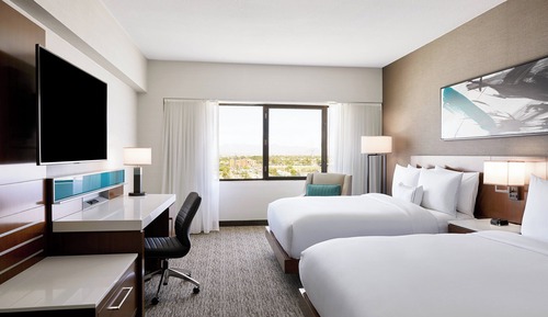 Zimmer, 2 Queen-Betten (Hearing Accessible)