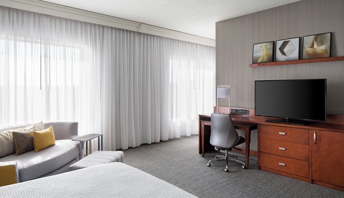 Zimmer, 1 King-Bett und Schlafsofa, Nichtraucher