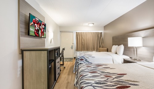 Deluxe-Zimmer, 2 Doppelbetten (Smoke Free, First Floor)