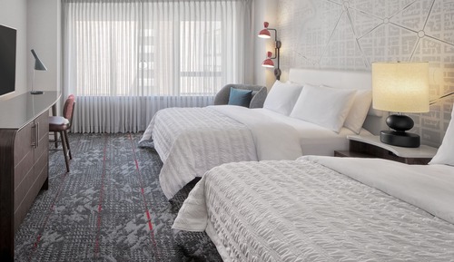 Deluxe-Zimmer, 2 Queen-Betten, Stadtblick