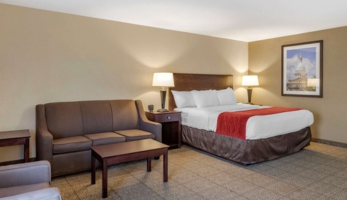 Zimmer, 1 King-Bett und Schlafsofa, Nichtraucher