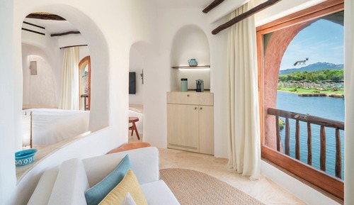 Premium-Suite, 1 King-Bett, eingeschränkter Meerblick (Contemporary)