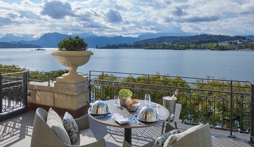 Junior-Suite, Terrasse, Seeblick