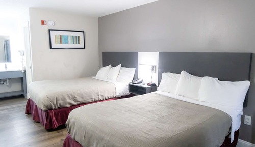 Standardzimmer, 2 Doppelbetten, Nichtraucher