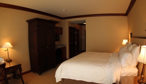 Deluxe-Suite, 1 King-Bett und Schlafsofa, Gartenblick